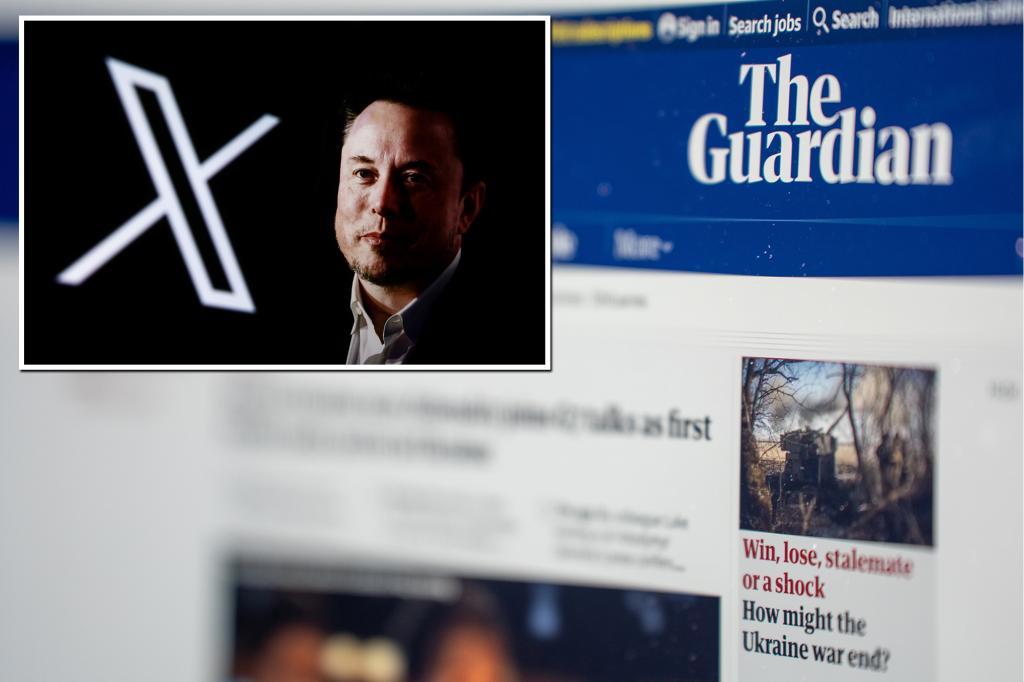 Left-wing Guardian won't post on Elon Musk's X due to 'far-right conspiracy theories and racism'